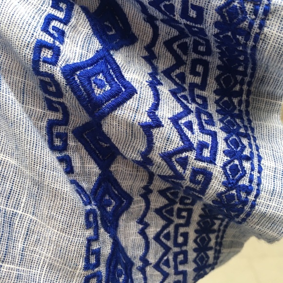 NWOT Christophe Sauvat OSFA Embroidered Dress - Picture 5 of 7